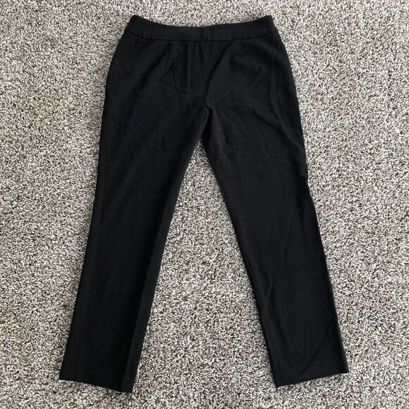 Milly New York Black Stretch Wool Mid Rise Regular Taper Dress Pants Womens Sz 4 - Picture 6 of 11